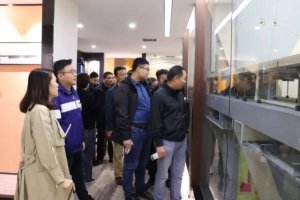 融创华中区域客人访问海骊总部，推进多元化住居合作!