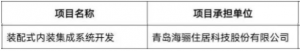 海骊装配式获青岛高企上市培育创新项目支持奖励